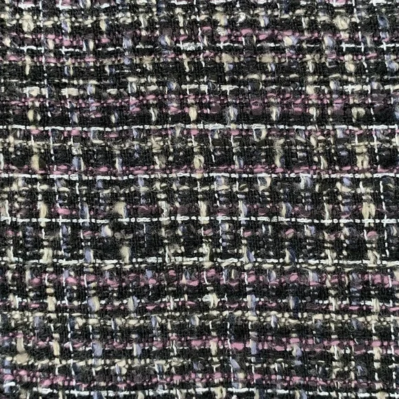 Banana Republic Tweed Blazer Jacket 3/4 Sleeves Full Lining Size 2 - Picture 10 of 14